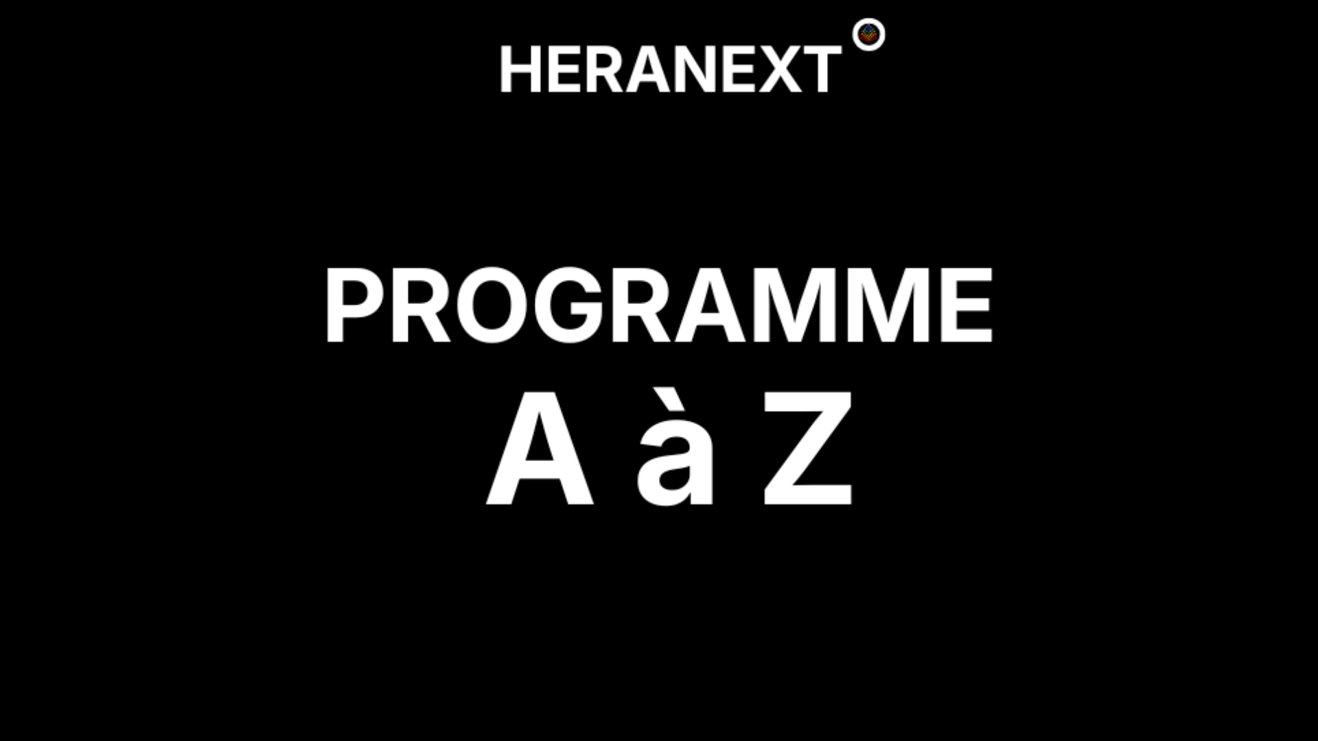 Programme A à Z